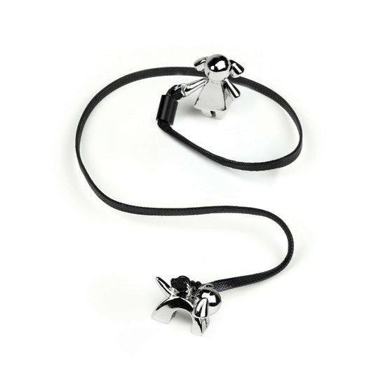 HOOG Girl and Dog Adjustable Metal Charm Bookmark - Page Marker for Books & Journals